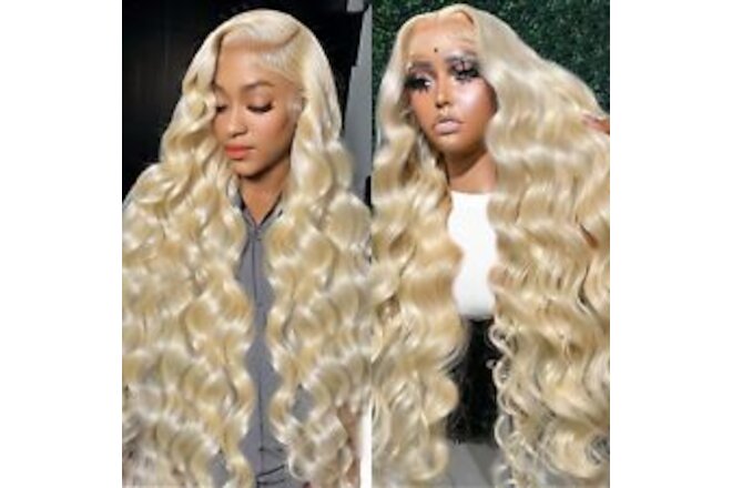 613 Lace Front Wig Human Hair 13x6 Transparent Lace Front Wigs Human Hair Pre...