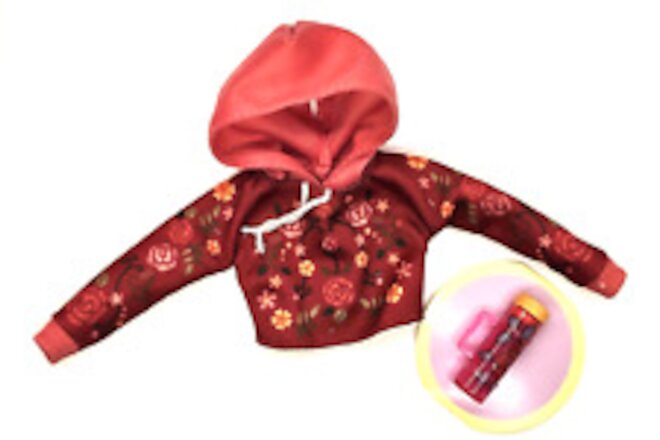 Disney ILY 4Ever Inspired by Belle Doll Clothes - Floral Hoodie Jacket & Tumbler