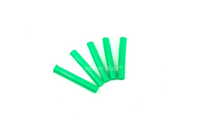 109 mm J-Tube - Wholesale Lot of 15 Smell Blocking Tubes -15 Solid Green