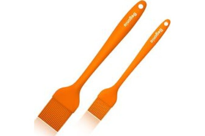 Pastry Brush Silicone Basting Brush For Cooking2pcs 10+8 In Heat Resistant Food
