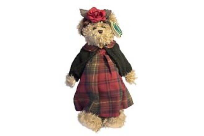 Vtg Bearington Collection Bear Martha Handcrafted Jointed Limited Edition Stand