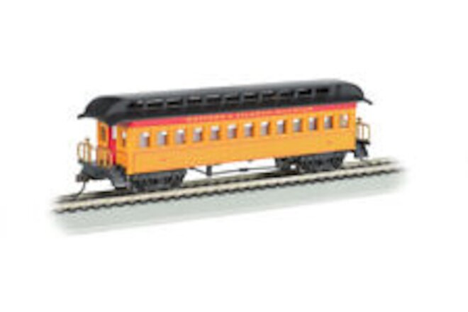 Bachmann-Wood Old Time Coach w/Round-End Clerestory Roof - Ready to Run -- Weste