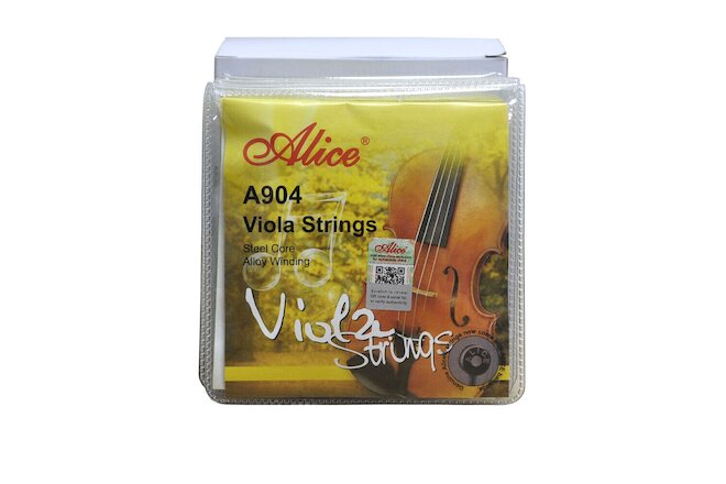 10 Sets of Alice A904 Viola Strings 4-string Set  A-1 D-2 G-3 C-4