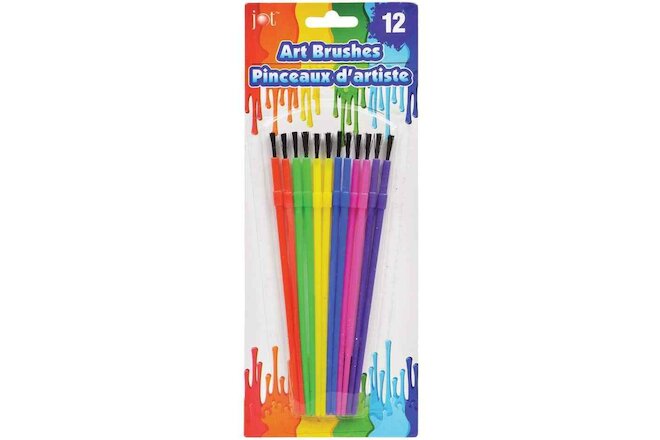36 Small Artist Art Project Paint Brushes for Children Sunday School Crafts