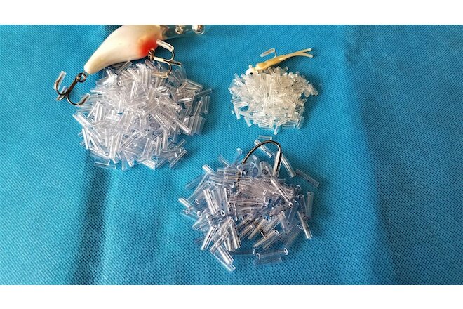 Fish Hook Covers, 600 pcs. variety pack of 3 sizes,  1/32",  1/16",  3/32"