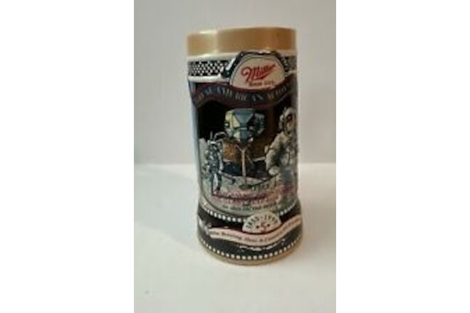Miller High Life NASA Space Apollo 1855-1990 Beer Stein 5th Series   NEW