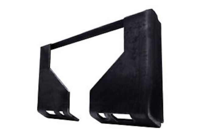 1/2in Quick-Tach Attachment Mount Plate Skid Steer Loader Trailer-Adapter