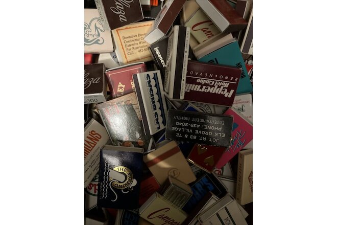 Vintage Lot Of 40 Match Box Matches Most Unstruck & Unsearched New Batch