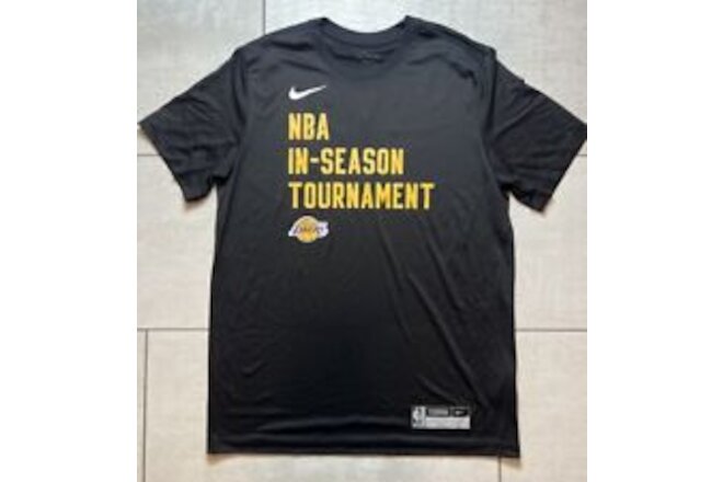 Nike NBA Los Angeles Lakers In Season Tournament Practice Shirt Size L
