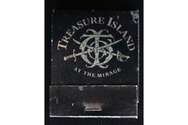 Treasure Island Hotel Casino Las Vegas Nevada MatchBook Unused Unstruck Complete