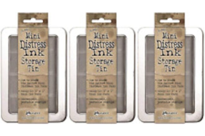 Mini Distress Ink Storage Tin - Ideal Storage Solution for Mini Distress Ink Pad