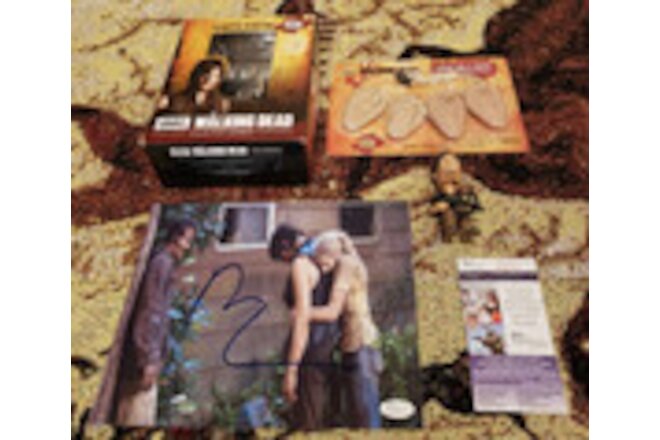 Norman Reedus ~4 LOT~ Daryl Dixon The Walking Dead Signed 8x10 JSACOA Funko AMC