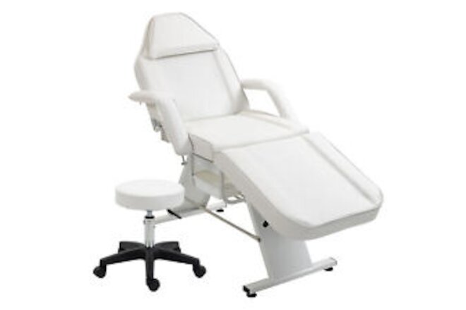 Massage Salon Tattoo Chair Multi-Purpose 3-Section Facial Bed Table