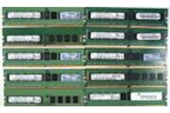 [ BULK LOT OF 10 ] 8GB 1Rx4 DDR4-2133P PC4-2133P RDIMM ECC Server Memory RAM