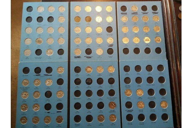 1922 2008 CANADA CANADIAN NICKEL SET LOT GROUP COLLECTION 67 COINS 5 CENT LOT 16