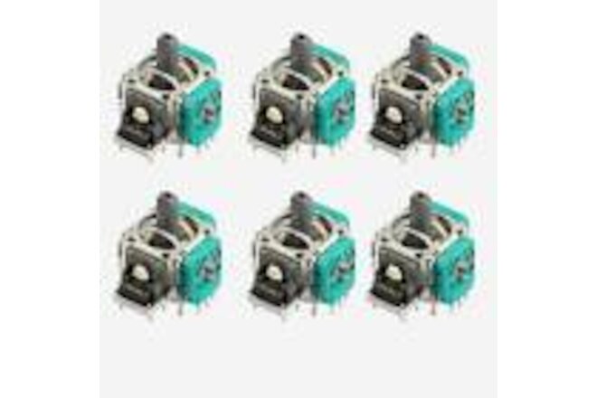 6pcs Analog Stick Joystick Replacement for XBox One PS4 Dualshock 4 Controller..