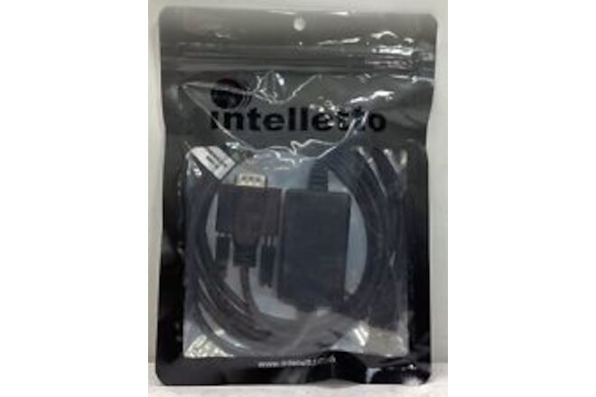 New Intelletto Serial To HID Keyboard Converter Cable  - HIDMDB9USBA-3E