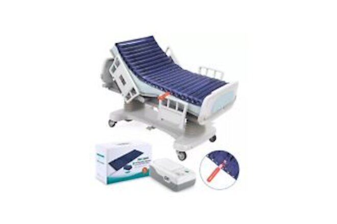 Alternating Air Pressure Mattress with CPR Type Low Air Loss Mattress Include...