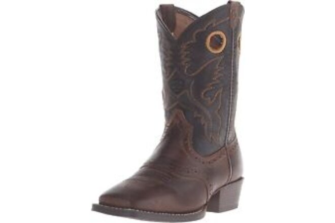 Ariat Heritage Roughstock Western Boots - Kids’ Leather 2 Little Kid, Brown