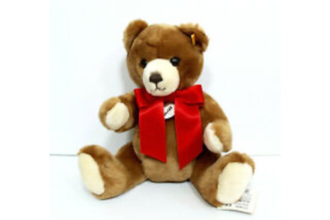 Steiff Petsy Teddy Bear Caramel Brown Stuffed Animal Plush Toy 35cm #012440