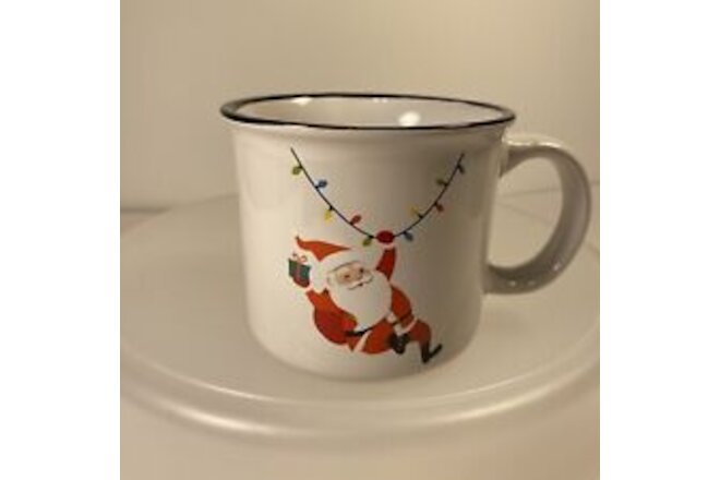 Bruntmor Coffee Mug with Santa Claus 14 oz. New cup Christmas festive Large
