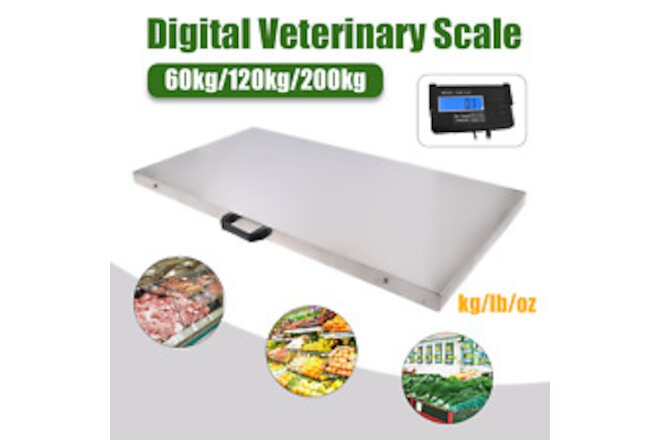 Digital Livestock Dog Scale Large Scale 103*53cm Tare Function Scale Over-Load