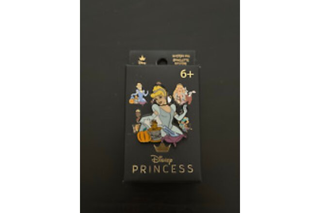 Loungefly Disney Princess Sidekick Cinderella Enamel Pin