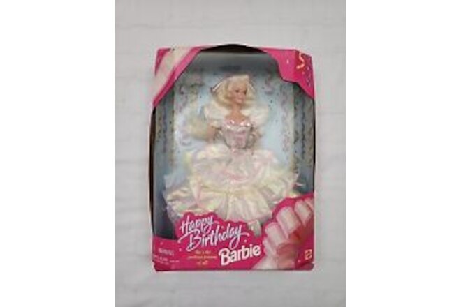 NOS 1995 Happy Birthday Barbie #14649 Mattel The prettiest present of all!