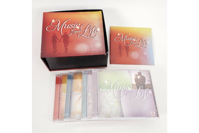 Time Life Music of Your Life 4 CD Set Lot New Sealed Romantic Pop Classics w Box
