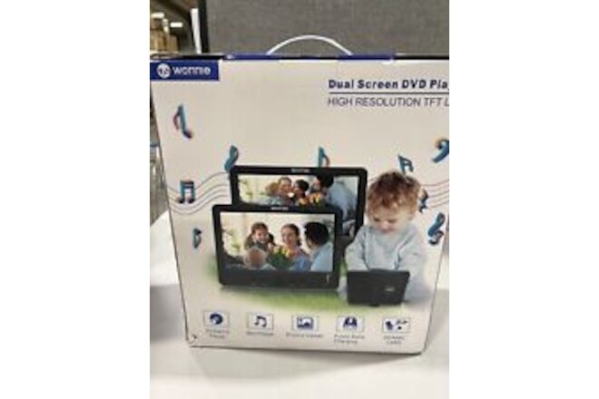 Wonnie Dual Screen DVD Player