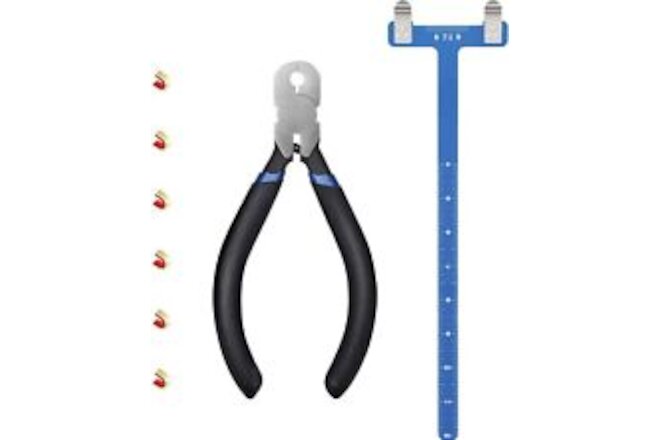 Bow String Nocking Points Pliers Strings Knock Set T Shape Bow Square Ruler Nock