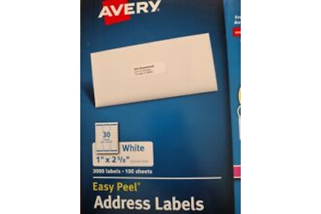 Avery Easy Peel Address Label #5160