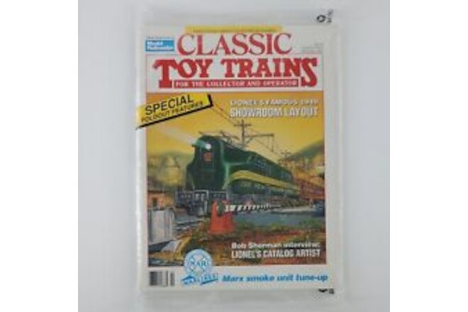 Sealed Classic Toy Trains 1992 February Lionel Showroom Layout Marx Vintage NOS