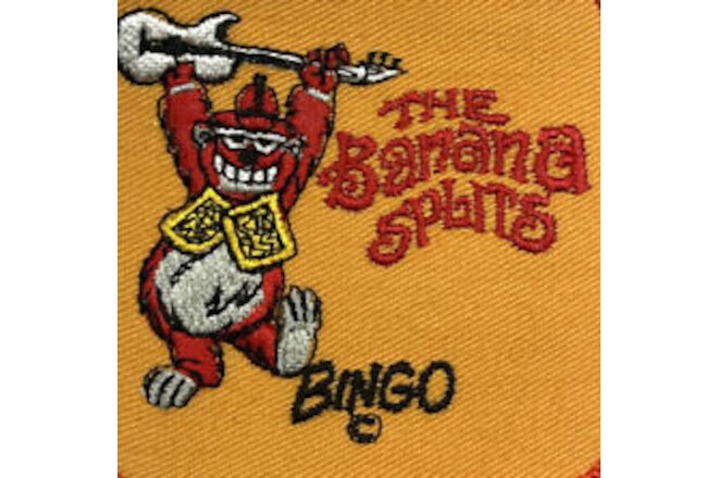Vintage Banana Splits Bingo Orange Embroidered Patch Sid & Marty Krofft NEW