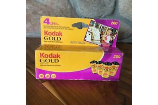 Kodak Gold 200 ISO Film Pack of 4