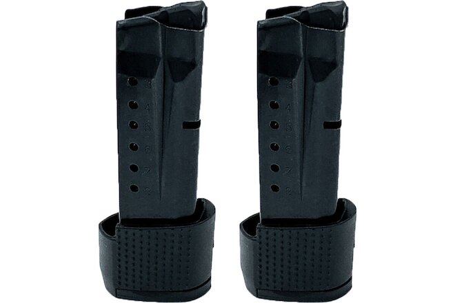 ProMag (2 Pack) Smith & Wesson Shield 9mm, 10-Round Magazine, S&W SMI 28, Steel