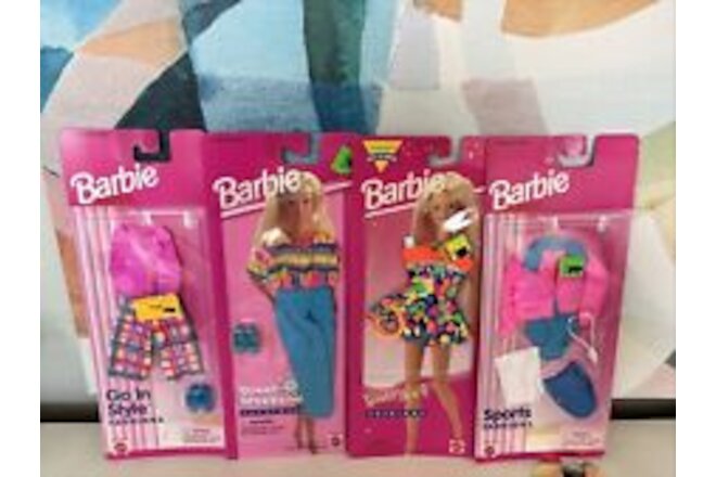 Barbie Mixed Lot Outfits-Set Of 4