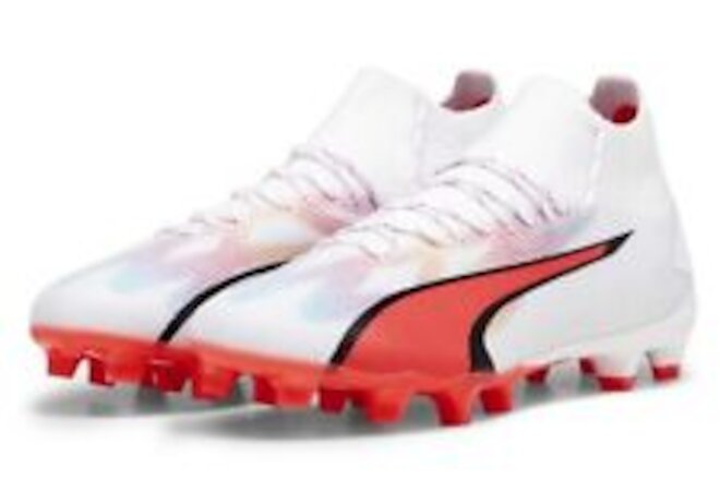 Puma Ultra PRO FG AG Soccer Cleats Shoes White 107422-01 Mens Size 8