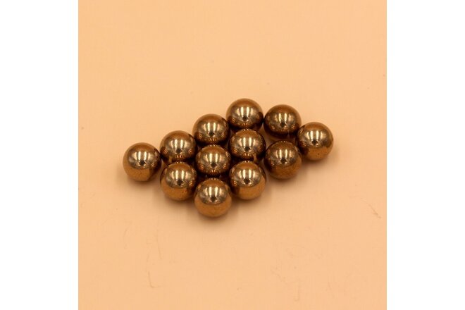 1/2'' (12.7mm) 100pcs Brass ( H62 ) Solid Bearing Balls