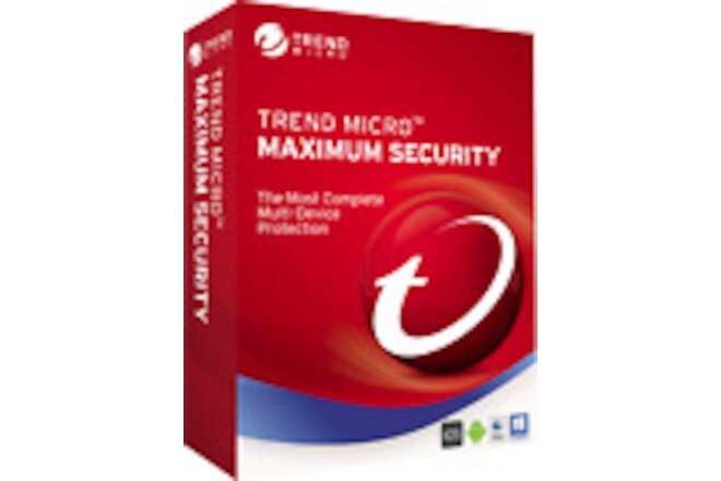 Trend Micro Maximum Security 1 PC 1 Year Antivirus Lisence DİGİTAL DOWNLOAD