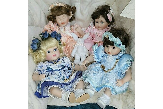 Marie Osmond  "Tiny Tots - Olive May and Friends"  limited edition set