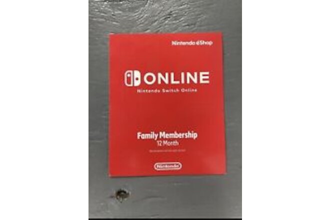 12 Months Nintendo Switch Online Membership + Expansion Pack -(EXP Mar 2025)