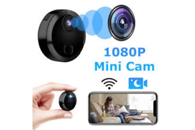 Mini Wireless Security Camera Nanny Wifi IP Cam Home Motion Detection HD 1080P