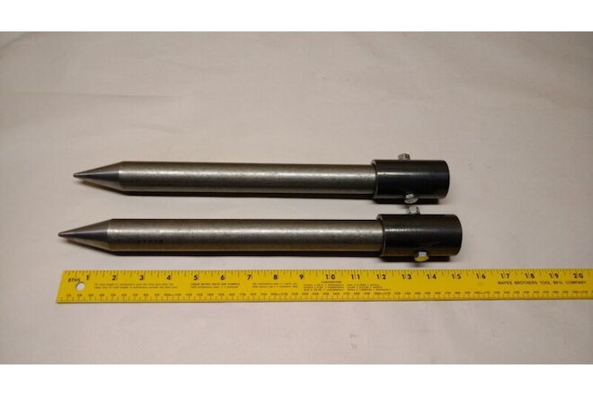 USA - NEW - ROUND BALE STABILIZER SPIKE SPEAR MOVER TINE - WITH MOUNTING SLEEVES