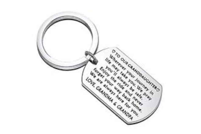 to Our Grandson Keychain Granddaughter Grandson Gifts from To Our Granddaughter