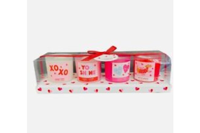 4-Candle Valentine's Day Gift Set