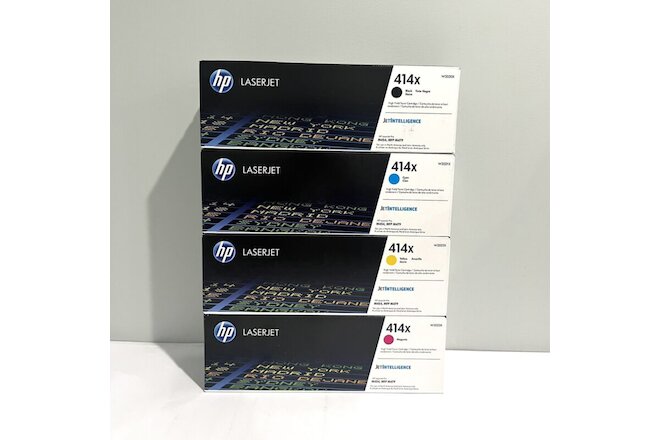 HP 414X W2020X,W2021X,W2022X, W2023X Toner Set HP Color LaserJet Pro M454, M479