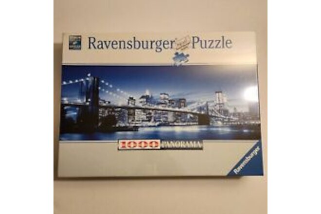 NEW Ravensburger 1000 PC Panorama Brooklyn Bridge New York Puzzle SEALED