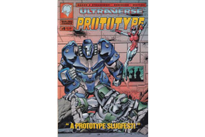 Prototype #9 (1993-1995) Malibu Comics,High Grade