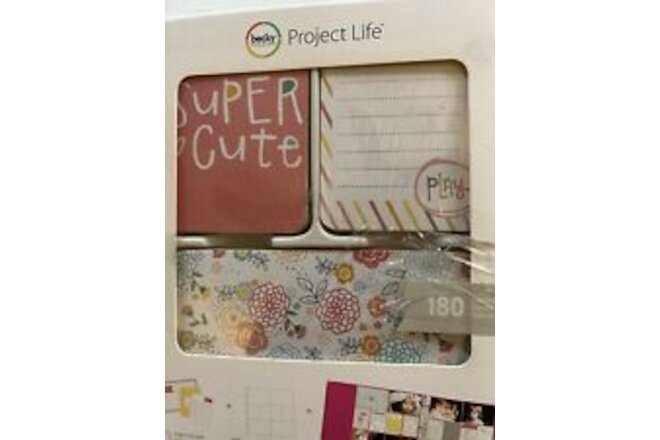 Becky Higgins 380331 Project Life Value Kits-Super Cute (180 pcs) Plus Bonus !!